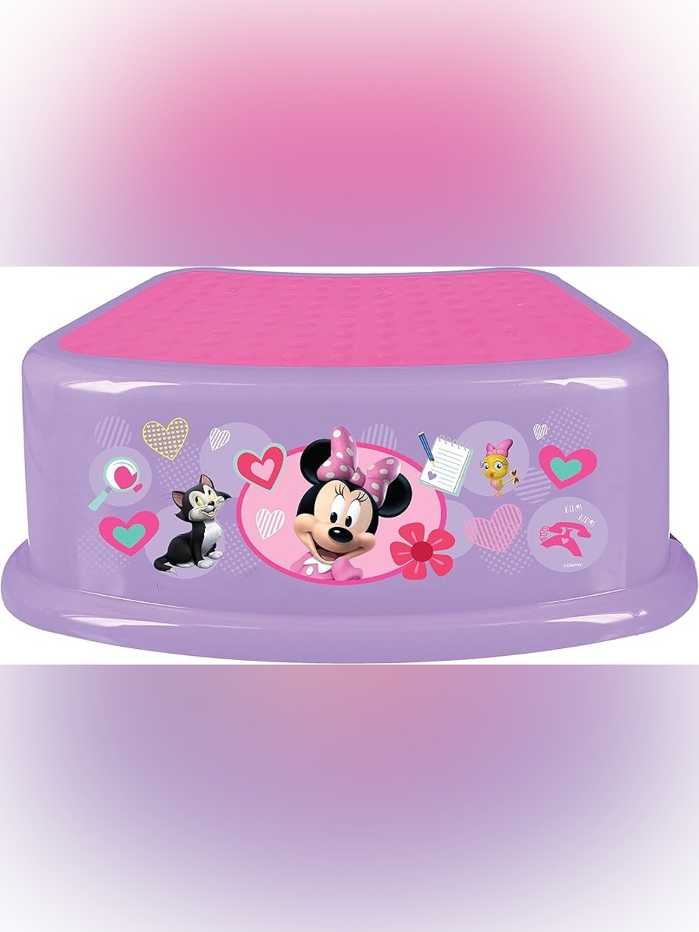 NWT Disney Minnie Mouse Happy Helpers Step Stool